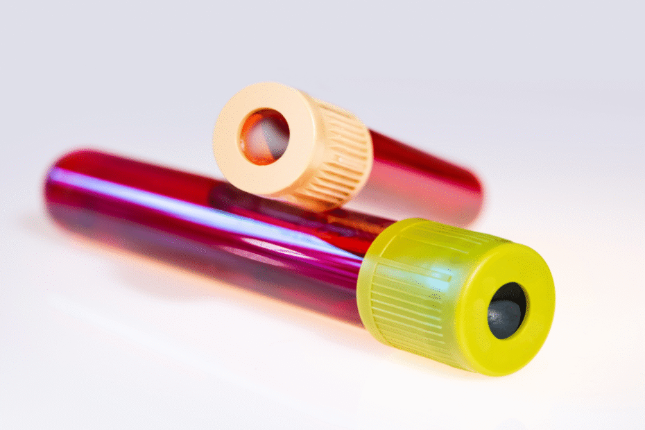 tubos de sangue para realizar exame CA 72-4