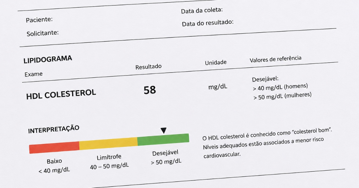 HDL Colesterol: O Que É, Para Que Serve e Valores Normais